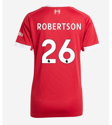 Lacne Ženy Futbalové dres Liverpool Andrew Robertson #26 2025-26 Krátky Rukáv - Domáci